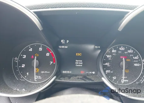 2022 Alfa Romeo Giulia Ti Awd из США, поврежденный, VIN ZARFANBN6N7655152